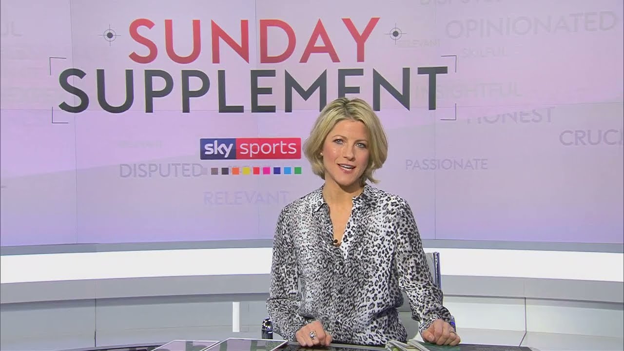 Jacqui Oatley Sky Sports Sunday Supplement